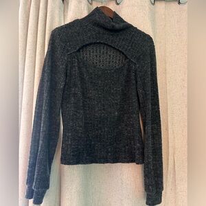Elegant Black Turtleneck Sweater